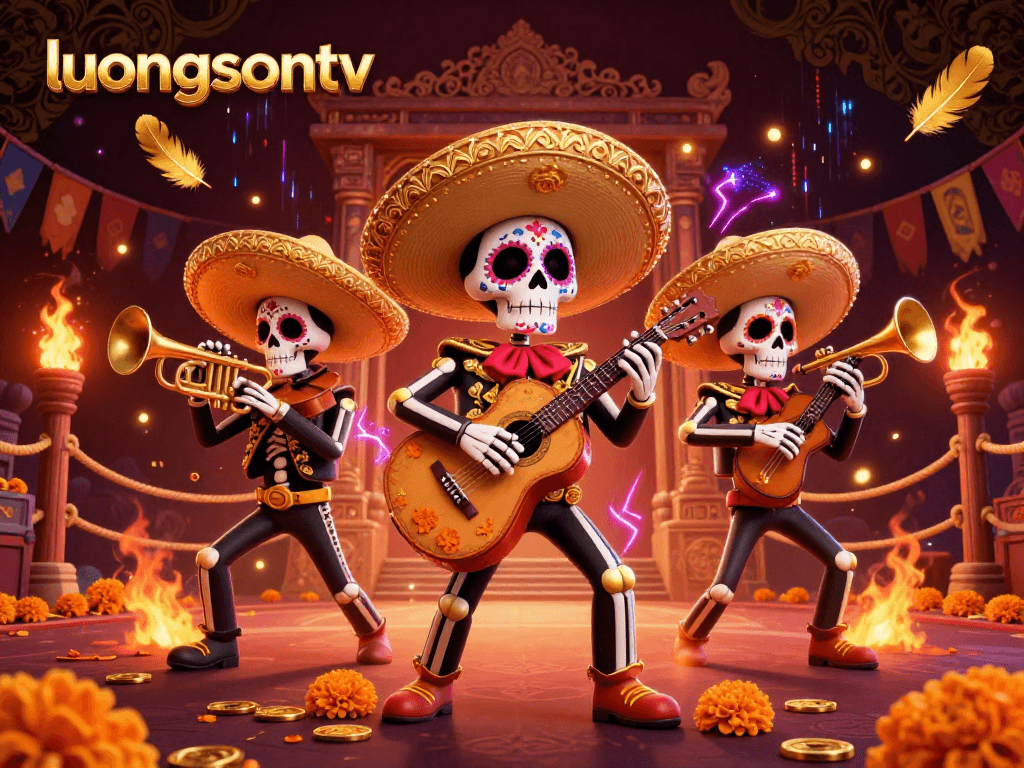 Experience the excitement of sports betting at luongsontv with a rich, vibrant 3D illustration.