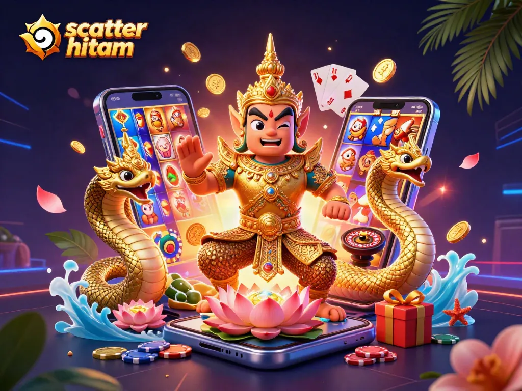 Engage with scatter hitam to unlock wins and enjoy a thrilling slot gaming experience.