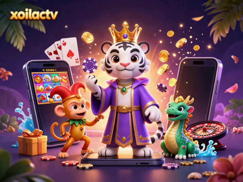 Experience thrilling gameplay with xoilactv featuring immersive animated characters and dynamic casino elements.