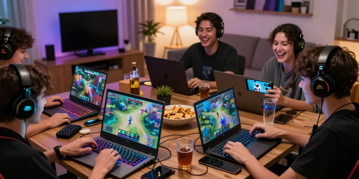 Juragan QQ online gaming community with players enjoying games in a cozy setting.