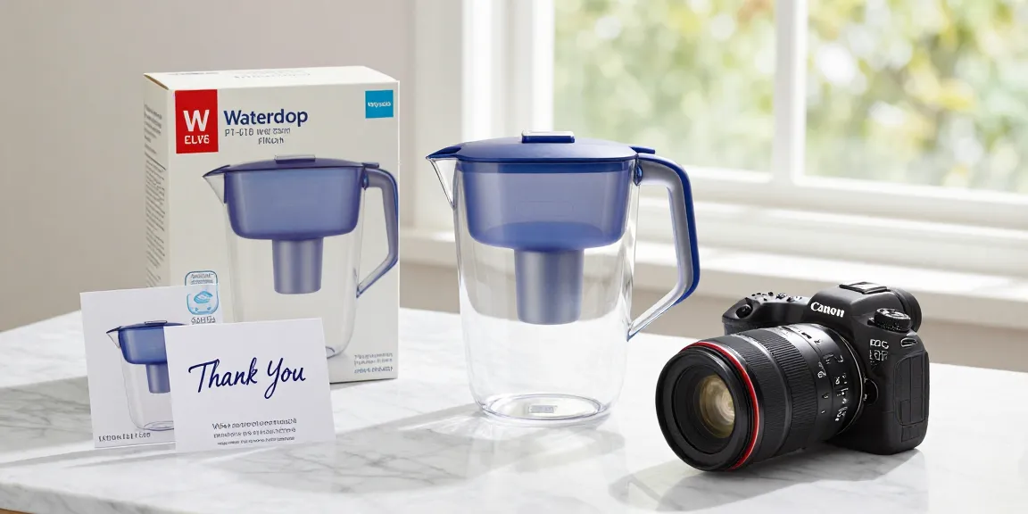 Waterdrop PT-61B Water Filter Pitcher product review for online shopping and e-commerce best deals.