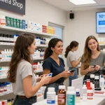 Customers exploring the Astera Shop for lab-tested steroids and health products.